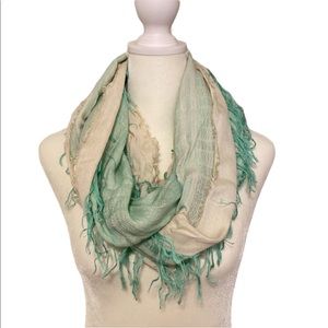 Infinity Fringe Boho Scarf